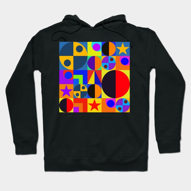 Neo geo abstract design Hoodie by pauloneill-art